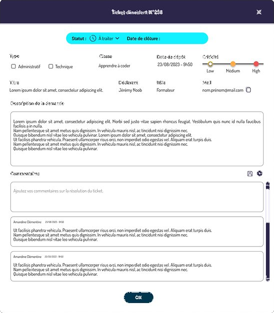 Ticket incident — Virtualeo